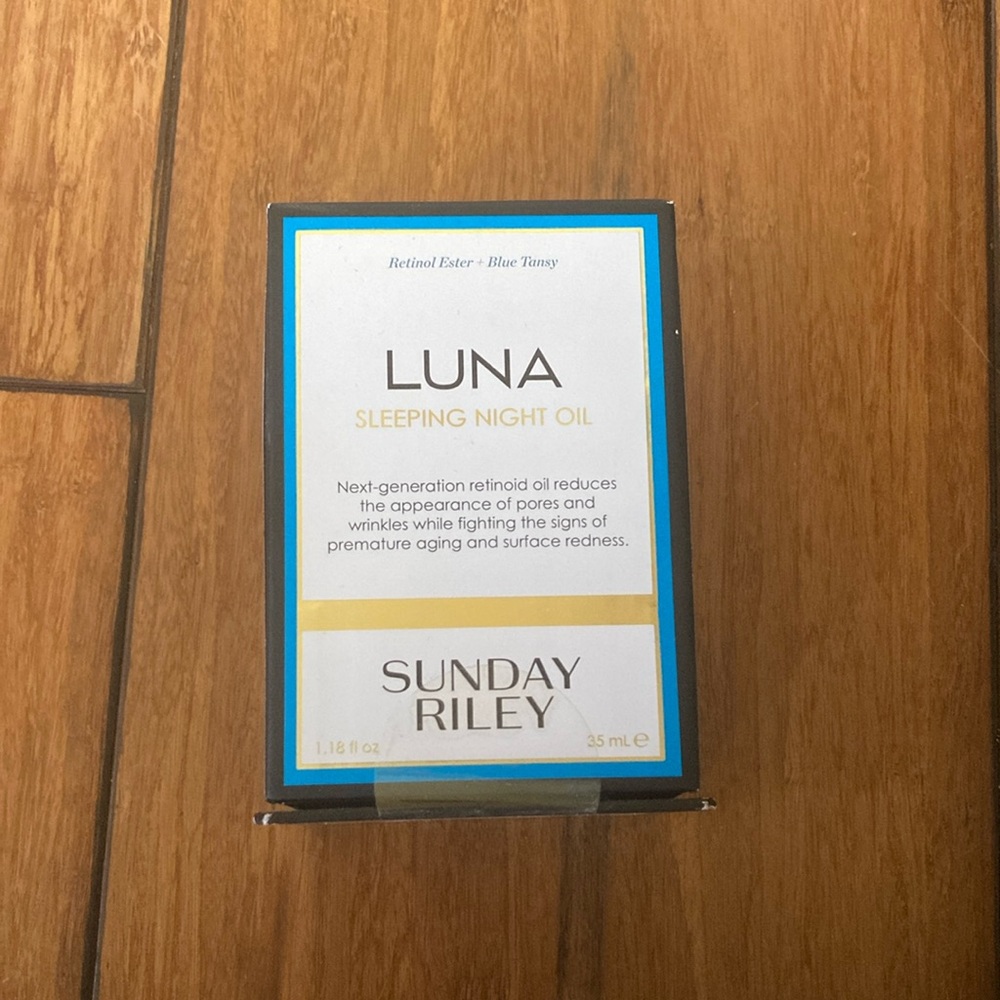 Sunday Riley Luna Night Oil never opened new in box